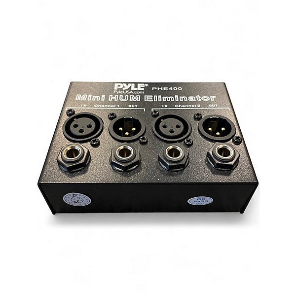 Used Pyle PHE400 MINI HUMM ELIMINATOR Effect Pedal