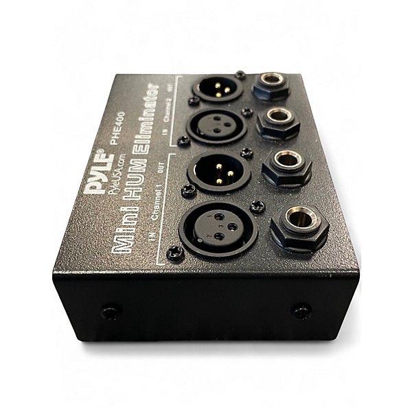Used Pyle PHE400 MINI HUMM ELIMINATOR Effect Pedal