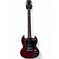 Used Gibson SG Cherry Solid Body Electric Guitar thumbnail