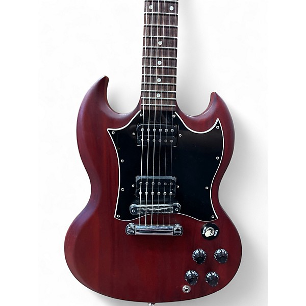 Used Gibson SG Cherry Solid Body Electric Guitar