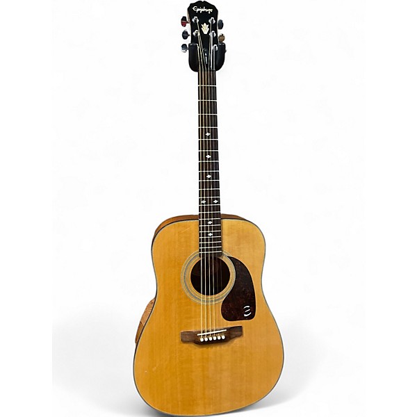 Used Epiphone PR350 Natural Acoustic Guitar