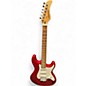 Used Fernandes retro rocket red Solid Body Electric Guitar thumbnail