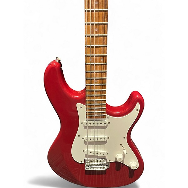 Used Fernandes retro rocket red Solid Body Electric Guitar
