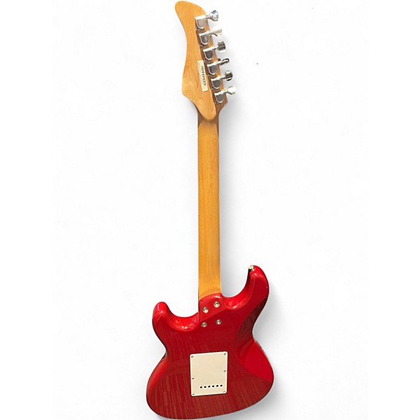 Used Fernandes retro rocket red Solid Body Electric Guitar