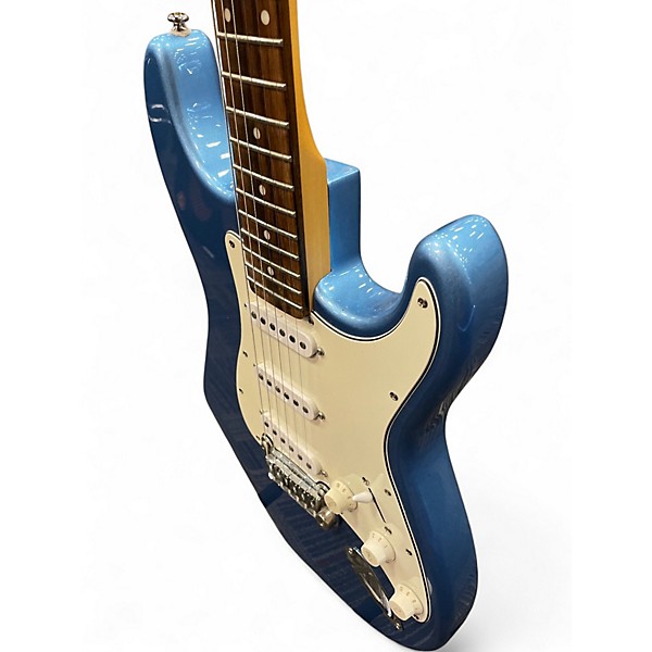 Used 2013 G&L Tribute Legacy Blue Solid Body Electric Guitar