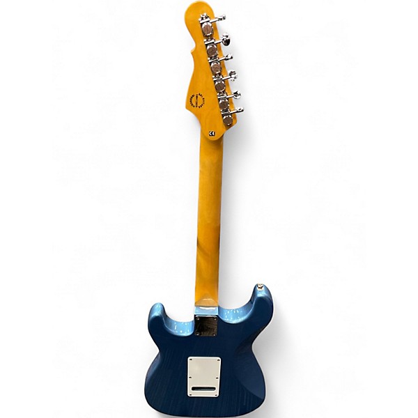 Used 2013 G&L Tribute Legacy Blue Solid Body Electric Guitar