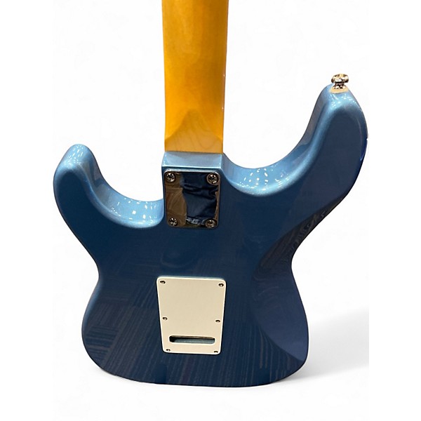 Used 2013 G&L Tribute Legacy Blue Solid Body Electric Guitar