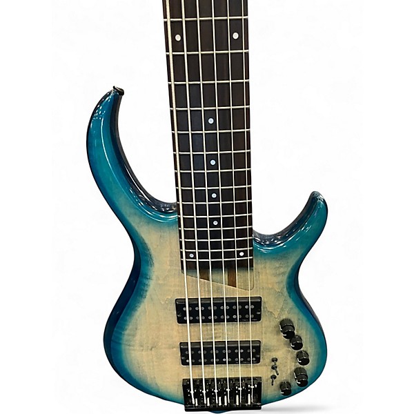 Used Marcus Miller  m7 6 string bass  aqua marine burst  Electric Bass Guitar