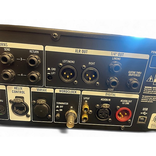 Used Line 6 HELIX RACK Effect Processor