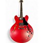 Used Gibson ES335 SATIN CHERRY Hollow Body Electric Guitar thumbnail
