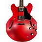 Used Gibson ES335 SATIN CHERRY Hollow Body Electric Guitar
