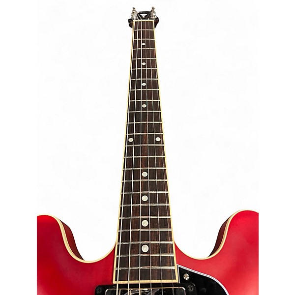 Used Gibson ES335 SATIN CHERRY Hollow Body Electric Guitar