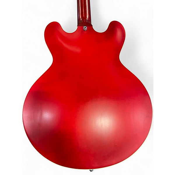 Used Gibson ES335 SATIN CHERRY Hollow Body Electric Guitar