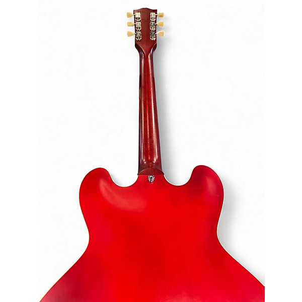 Used Gibson ES335 SATIN CHERRY Hollow Body Electric Guitar