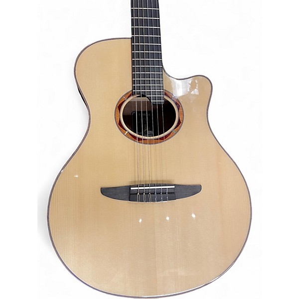 Used Yamaha NTX5 Natural Classical Acoustic Electric Guitar