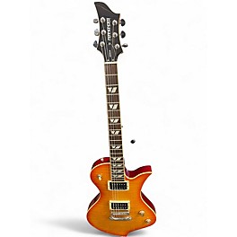 Used Fernandes Ravelle Deluxe Cherry Sunburst Solid Body Electric Guitar