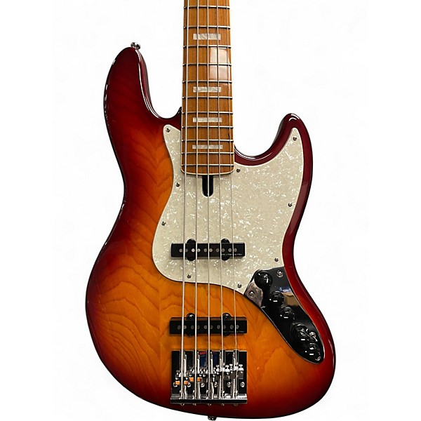Used Sire MARCUS MILLER V8 Sunburst Electric Bass Guitar