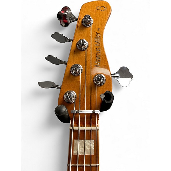 Used Sire MARCUS MILLER V8 Sunburst Electric Bass Guitar