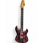 Used Charvel PRO MOD II BLACK & PINK Solid Body Electric Guitar thumbnail