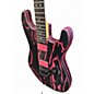 Used Charvel PRO MOD II BLACK & PINK Solid Body Electric Guitar