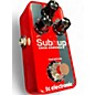 Used TC Electronic Sub N Up Mini Octaver Effect Pedal