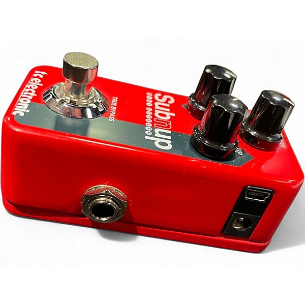 Used TC Electronic Sub N Up Mini Octaver Effect Pedal
