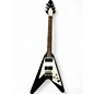 Used Epiphone KIRK HAMMET Black and White Solid Body Electric Guitar thumbnail
