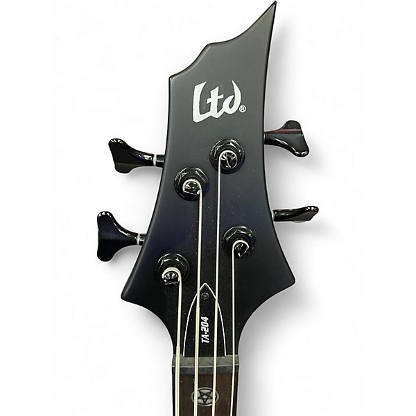 Used ESP LTD TA204 Black Electric Bass Guitar