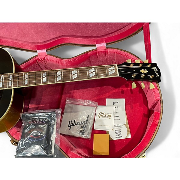 Used Gibson 1952 j-185 2 Tone Sunburst Acoustic Electric Guitar