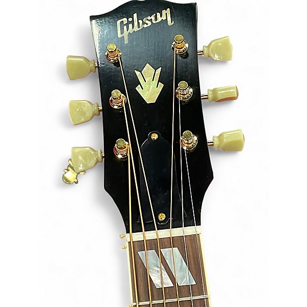 Used Gibson 1952 j-185 2 Tone Sunburst Acoustic Electric Guitar