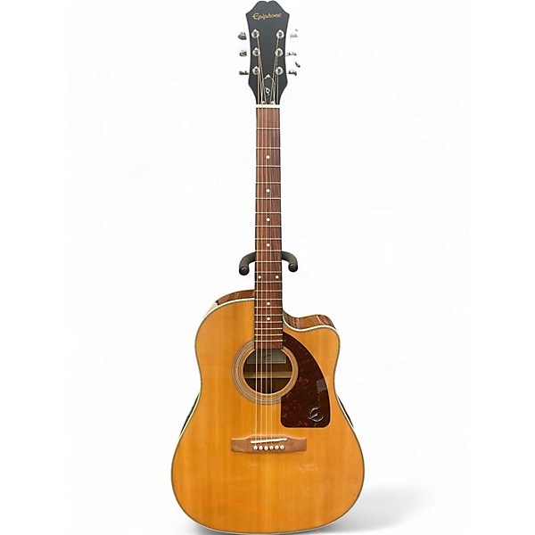 Used Epiphone J-15 EC Deluxe Natural Acoustic Guitar
