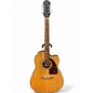 Used Epiphone J-15 EC Deluxe Natural Acoustic Guitar thumbnail