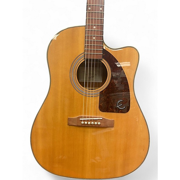 Used Epiphone J-15 EC Deluxe Natural Acoustic Guitar