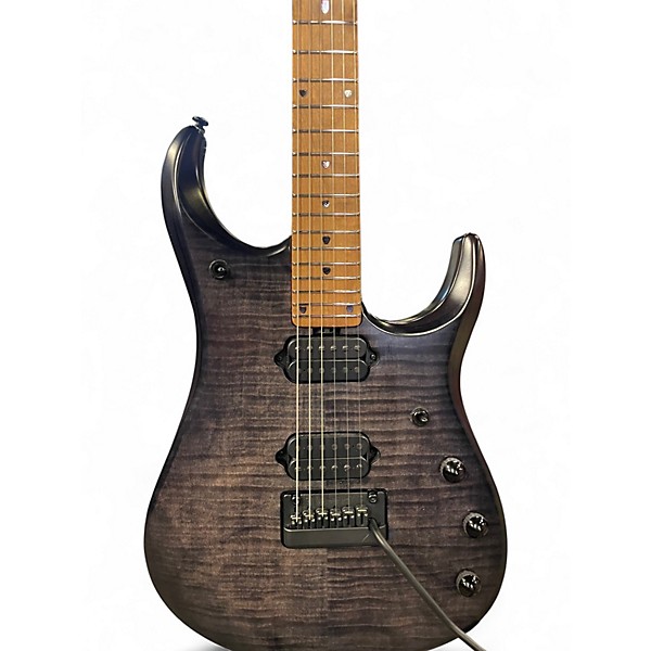 Used Ernie Ball Music Man JP15 John Petrucci Signature BFR Trans Black Solid Body Electric Guitar