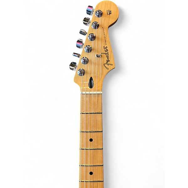 Used Fender Player Stratocaster Teal Solid Body Electric Guitar