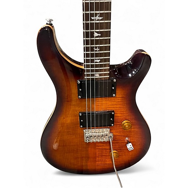 Used PRS SE Custom 24 2 Color Sunburst Solid Body Electric Guitar