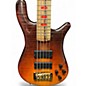 Used 2022 Spector NS5 USA 5 String FIRE FADE Electric Bass Guitar