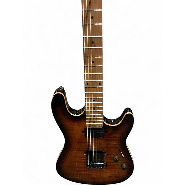 Used Sterling by Music Man SABRE COBRA BURST Solid Body Electric Guitar