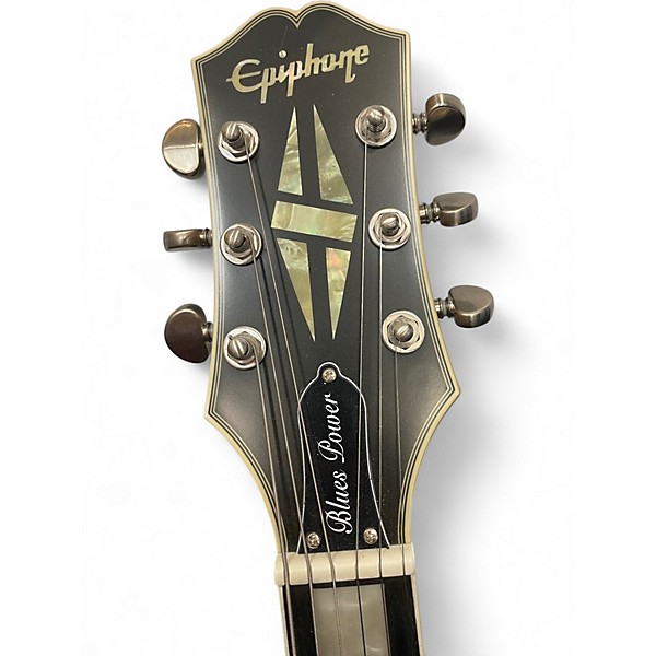 Used Epiphone BLUES LOVER Gold Top Solid Body Electric Guitar