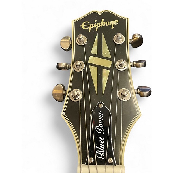Used Epiphone BLUES LOVER Gold Top Solid Body Electric Guitar