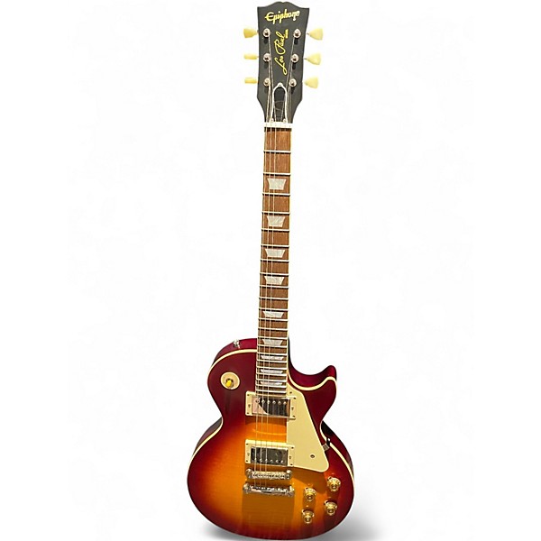 Used Epiphone 1959 Reissue Les Paul Standard 2 Color Sunburst Solid Body Electric Guitar