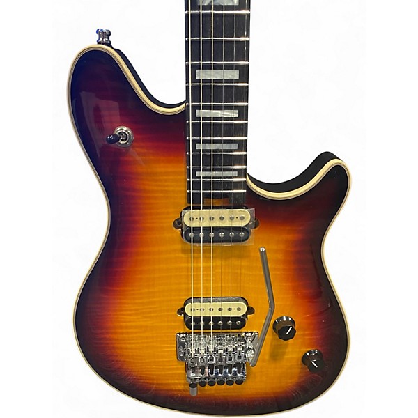 Used EVH Wolfgang USA 3 Tone Sunburst Solid Body Electric Guitar