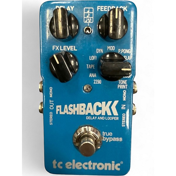 Used TC Electronic Flashback Delay And Looper Effect Pedal