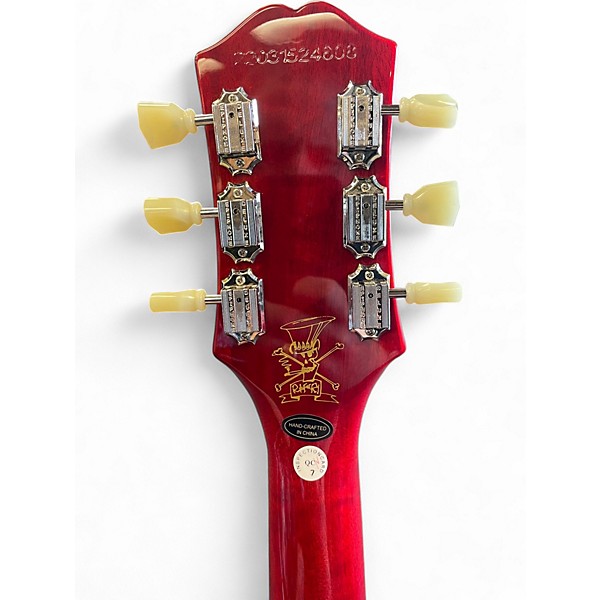 Used 2022 Epiphone Slash Signature Les Paul Classic Appetite Burst Solid Body Electric Guitar