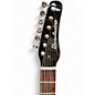 Used Danelectro Baritone Electric Guitar Black and White Baritone Guitars