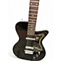 Used Danelectro Baritone Electric Guitar Black and White Baritone Guitars