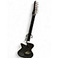 Used Danelectro Baritone Electric Guitar Black and White Baritone Guitars