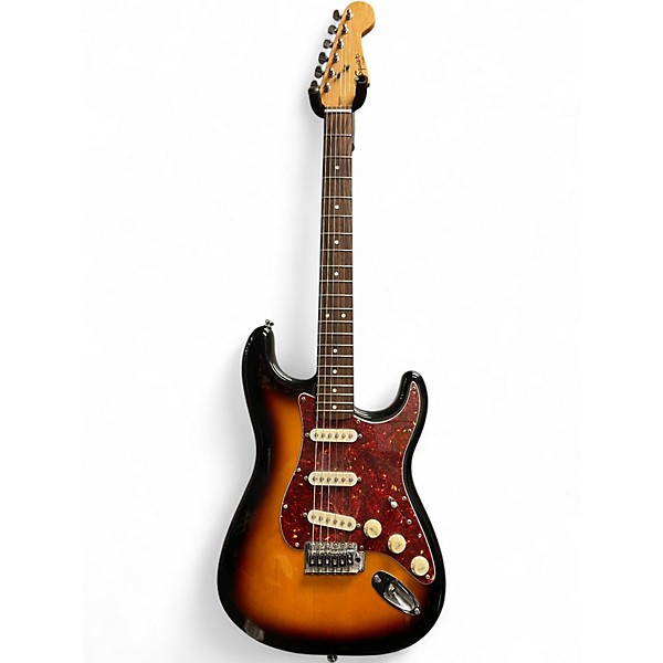 Used Squier Bullet Stratocaster Tobacco Burst Solid Body Electric Guitar