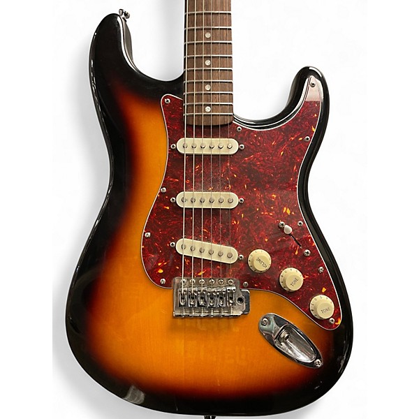 Used Squier Bullet Stratocaster Tobacco Burst Solid Body Electric Guitar