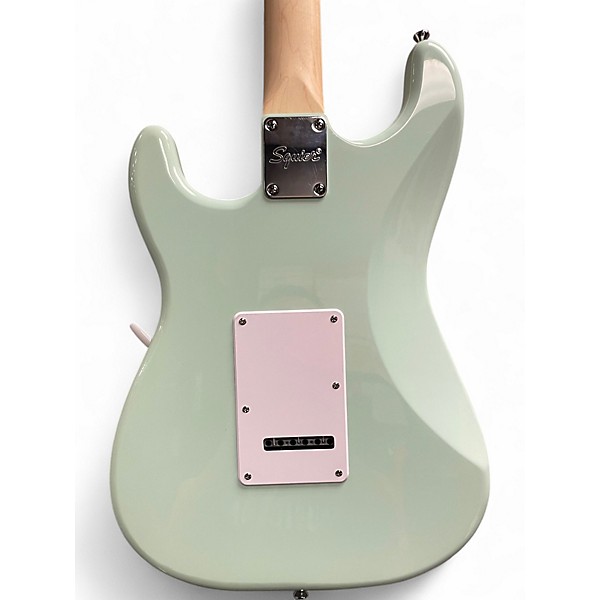Used Squier Affinity Stratocaster Surf Green Solid Body Electric Guitar